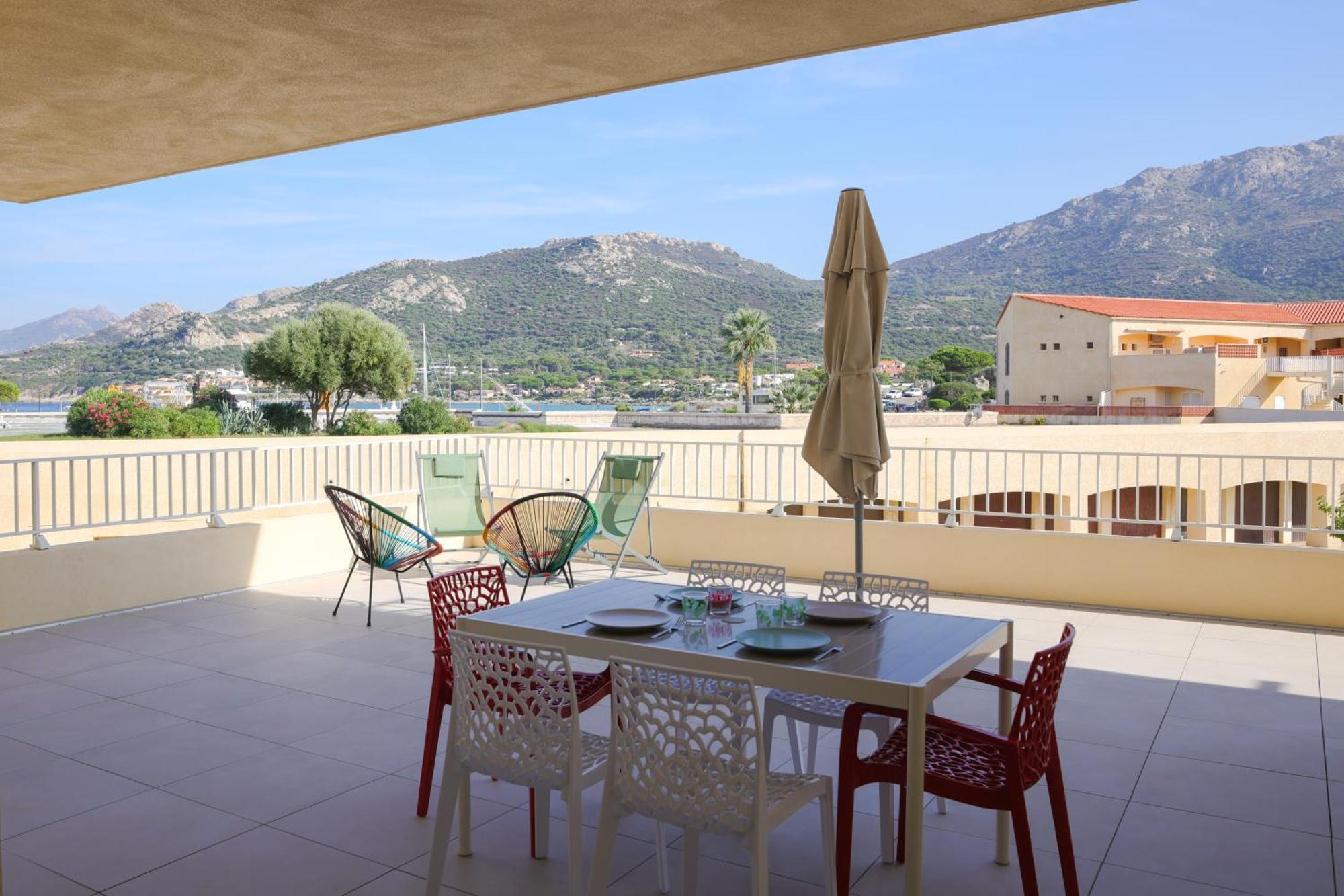 לומיו Appartement La Balagne , Bord De Mer, Grande Terrasse, Sant'Ambroggio מראה חיצוני תמונה